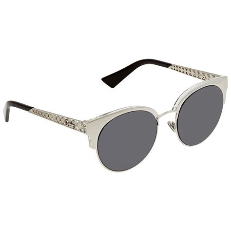 dior amamini 010 sunglasses|Dior Grey Blue Cat Eye Ladies Sunglasses DIORAMAMINI 010/IR50.